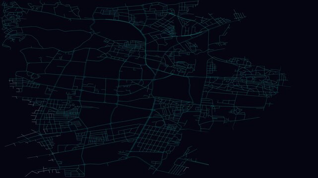 Nāgpur, India, City Infrastructure Expansion Animation, Urban Visualization Technology