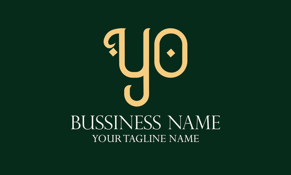 YO Y yo initial logo | initial based abstract modern minimal creative logo, vector template image. luxury logotype logo, real estate homie logo. typography logo. initials logo