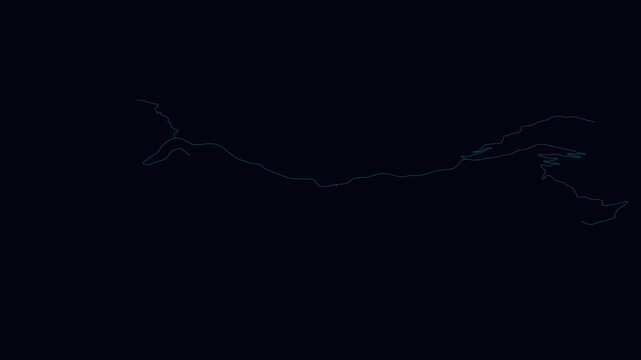 Longba, China, City Infrastructure Expansion Animation, Urban Visualization Technology