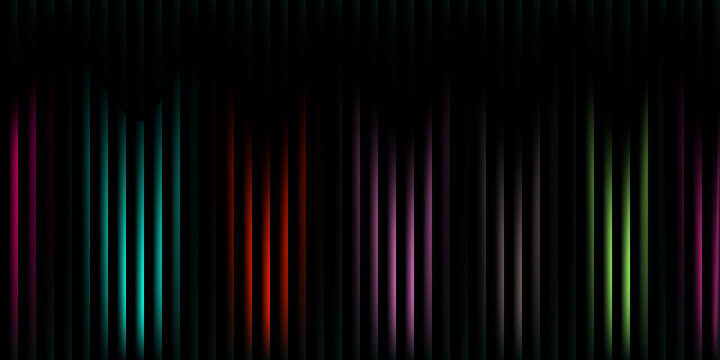 Neon Gradient Lines Abstract Background Hidden Heart Shape Colorful Digital Pattern