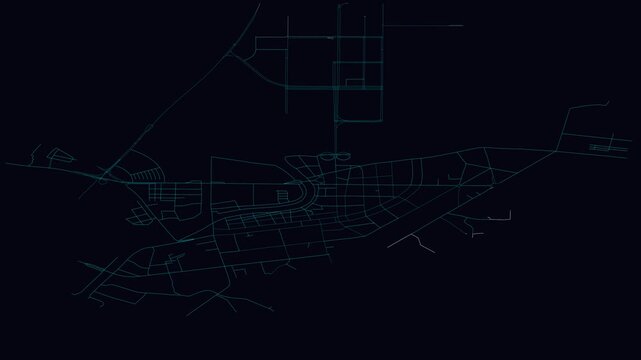 Haiphong, Vietnam, City Infrastructure Expansion Animation, Urban Visualization Technology