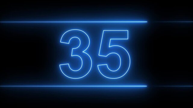 40 second countdown. Time counter number 40 to 0 second modern digital countdown timer ,40 seconds simple countdown timer. Dynamic 40s Countdown Engaging Timer Visuals for Events 4k video.