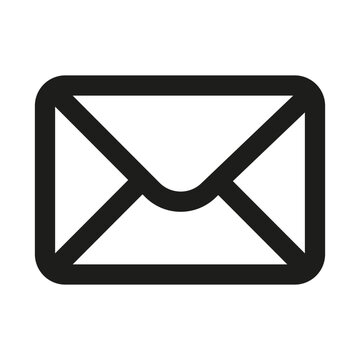 Message icon. Modern message clean isolated line icon for communication systems, ideal for chat, texting, notifications and digital messaging interfaces.