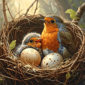 robin eggs hatch