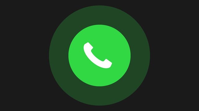 Digital Phone Call Icon: A simple digital illustration depicts a phone call icon with a subtle glow, conveying communication and connection.
