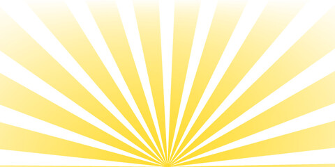 Obraz premium Radiant Sun Rays Transparent Background Vector. Bright Sunburst Light Effect, Starburst Graphic Design for Summer, Comic, or Promotion