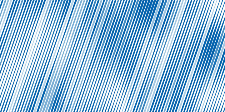 Blue stripes on white background. Striped diagonal pattern Blue diagonal lines background, Winter or Christmas theme