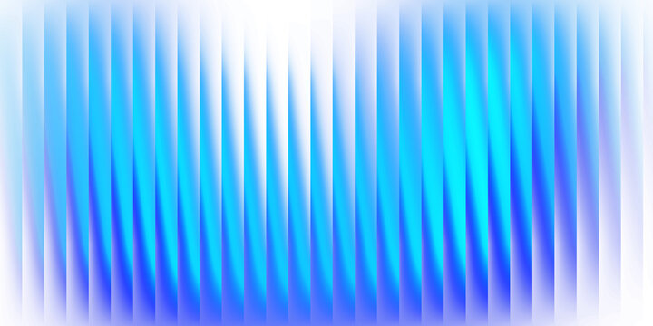 Abstract glowing blue fractal glass gradient texture isolated on transparent background, Futuristic geometric ribbed glass. Glass gradient texture for modern digital design and backgrounds