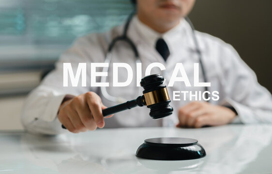Medical ethics, fairness, integrity, and the law in healthcare; balance and truth in healthcare decision-making; physicians wield the hammer of medical justice; treating people; and education.