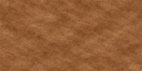 Fototapeta premium Vintage aged brown leather and parchment texture background with grunge antique paper surface and worn retro stained material design