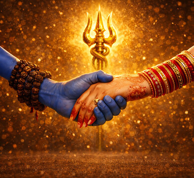 Mahashivratri honoring Shiv Shankar Mahadev Nilkanth Bholenath with Mata Parvati Shivshakti symbolizing divine love spiritual awakening and eternal connection
