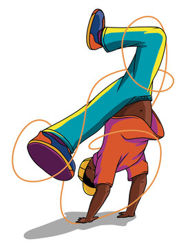 B-Boy Miguel Conex&atilde;o Grafitte 