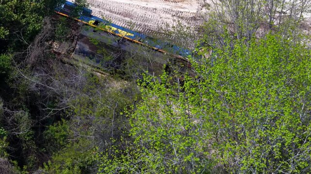Freight Train Derailment in Hamlet NC Railroad Incident and Cleanup