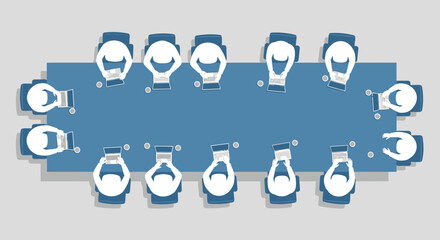 Fototapeta premium Set of beer bottle vector icons and symbols with bottle caps on a blue and white background for web button design illustration