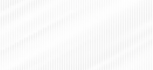Fototapeta premium Transparent corrugated plastic ribbed glass background with abstract line patterns. 3D gradient light effects for retail windows or architectural panels. Vintage chrome reflections or polycarbonate.