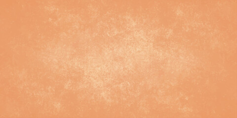 Fototapeta premium Abstract orange grunge texture background with distressed weathered plaster wall effect. Vintage brown wood texture background featuring a grungy aged surface with an antique pattern