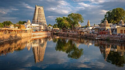 Naklejka premium photo-of-kumbakonam-tamil-nadu-india