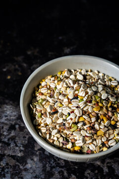 Japanese 30 grain blend in a ceramic bowl 