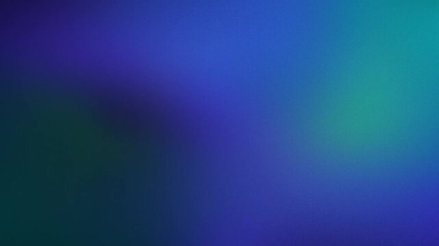 A vibrant blue and green gradient background in a video animation sequence