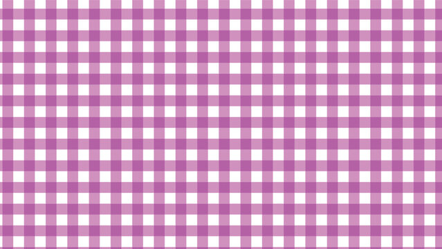 Vibrant purple and white gingham pattern with checkered design