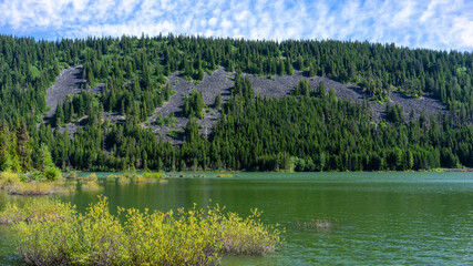 Laurance Lake On The Slopes Of Mt Hood Oregon © JEFF