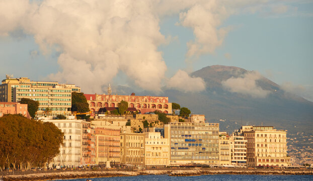 Mount Vesuvius and the Bay of Naples, Italy