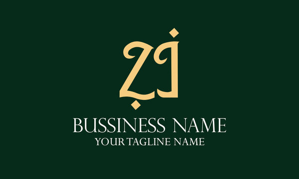 ZI Z zi initial logo | initial based abstract modern minimal creative logo, vector template image. luxury logotype logo, real estate homie logo. typography logo. initials logo
