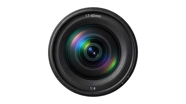 Camera lens, photography equipment, 17-40mm, f/4, black