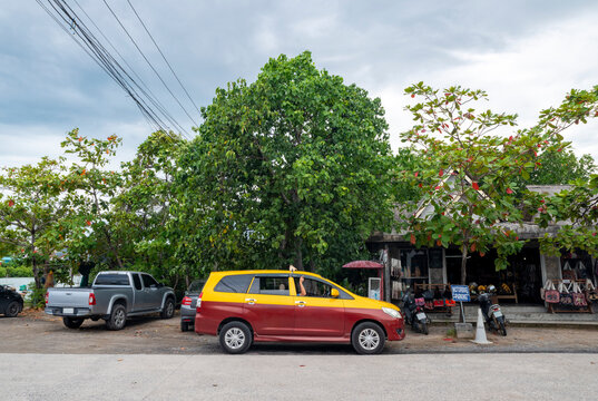 taxi on koh samui island thailand