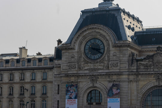 musee d'orsay, d'orsay museum in Paris France FR