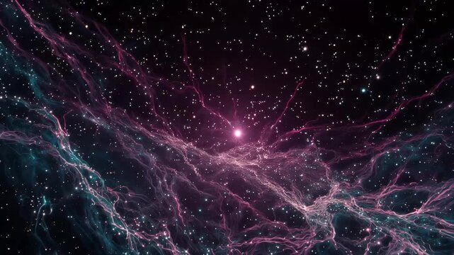 Explore the vastness of space with stars, galaxies, and cosmic wonders in deep space during the nighttime