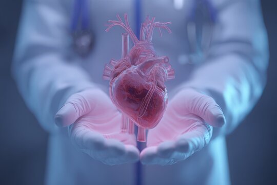 Freedoms Gratitude, Illustrate a recipient of an organ transplant expressing gratitude for newfound freedoms. 3D Model, Perspective View 
