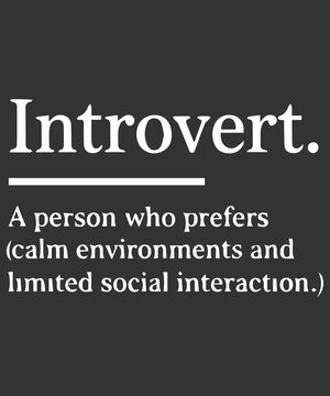 Introverts Season Calm Meditation Lifestyle T Shirt Design