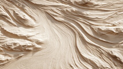 Fototapeta premium Organic Wavy Texture Surface