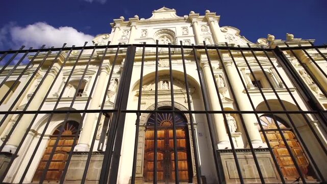 cathedral of the city of Guatemala