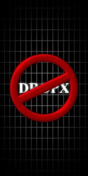 3 d prohibited sign animation with grid background, motion symbol for, restriction, warning, and, access denied