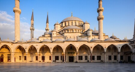 Obraz premium Photograph of a mosque 