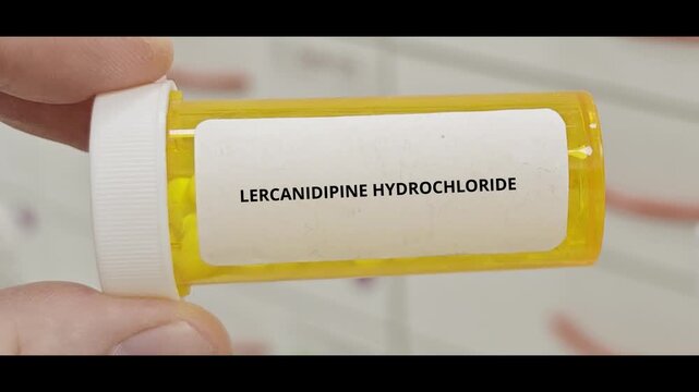 LERCANIDIPINE HYDROCHLORIDE tablets used to treat hypertension a calcium channel blocker