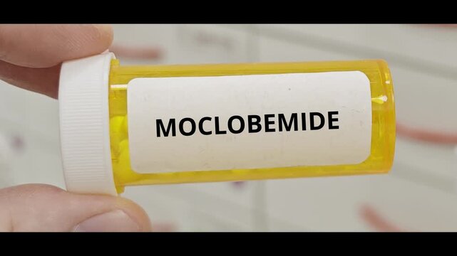 MOCLOBEMIDE tablets used to treat depression a reversible monoamine oxidase inhibitor