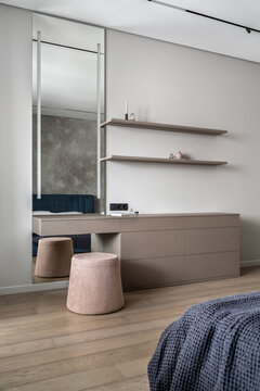 Apartment in contemporary style with light walls