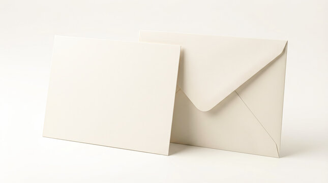 Blank cards and envelopes for invitation and greeting.