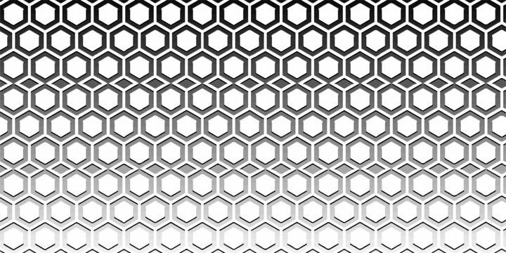 abstract black white stripe line. geometric hexagon texture background. polygon pattern. retro styled concept.