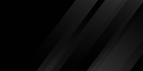 Obraz premium minimalist banner black gradient background, overlaping shape and shadow , eps 10 , vector illustration