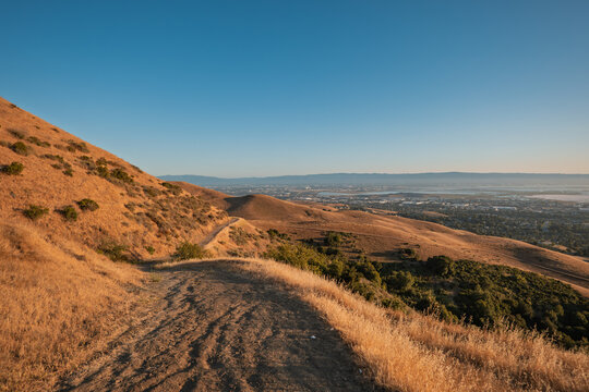 Golden Hour Vista of Silicon Valley