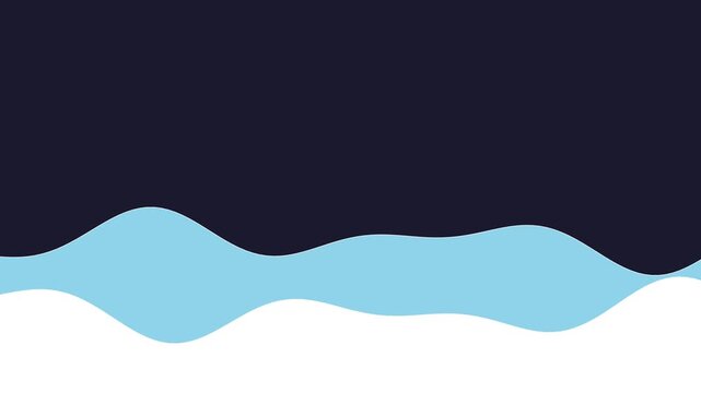 102 Wave Line Light Blue 2Lines Normal Up C - Animated Background Loop