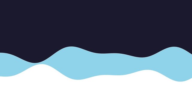 107 Wave Line Light Blue 2Lines Fast C - Animated Background Loop