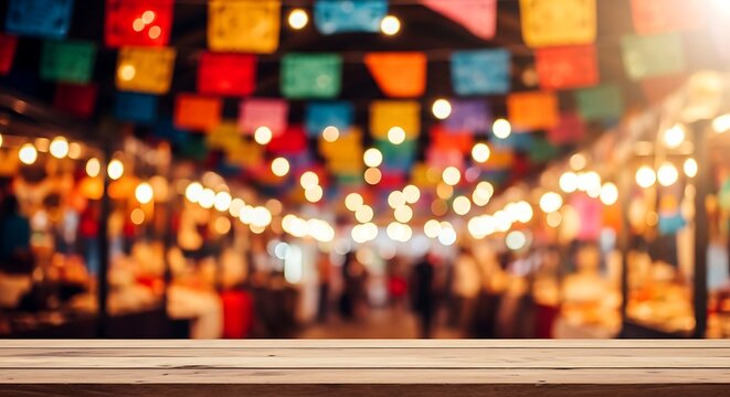 Vibrant cinco de mayo celebration a colorful mexican tradition holiday scene