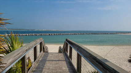 Fototapeta premium St Andrew's State Park in Florida