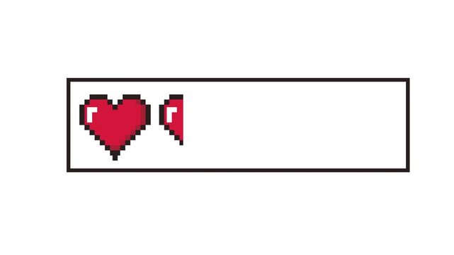 Love Valentine loading pixel