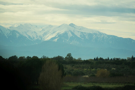 Eastern Pyrenees, in southern France, near the border with Spain.